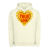 Pigment Pistachio valentine's day hearts Urban Hoodie - FaDigitalArtStudio