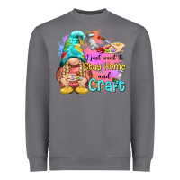Storm i just want stay home and craft Heavyweight Sweatshirt - NancyCooperArtShop