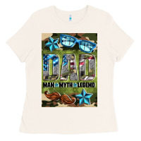 Bone dad man myth legend air freshener Ladies Tee - HRA Design Shop