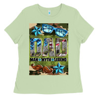 Matcha dad man myth legend air freshener Ladies Tee - HRA Design Shop