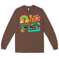 Chestnut hello preschool Long Sleeve Tee - NancyCooperArtShop