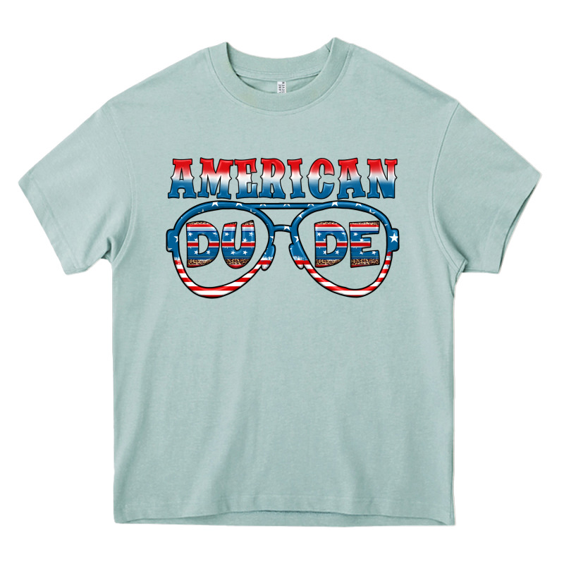 American Dude Heavy Core Tee by HRA Design Shop | Teevron