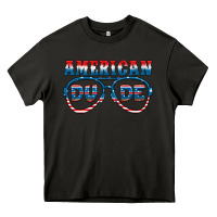 Asphalt american dude Heavy Core Tee - HRA Design Shop
