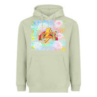 Matcha don't worry be happy Heavyweight Hoodie - TumblerDesignByShophia