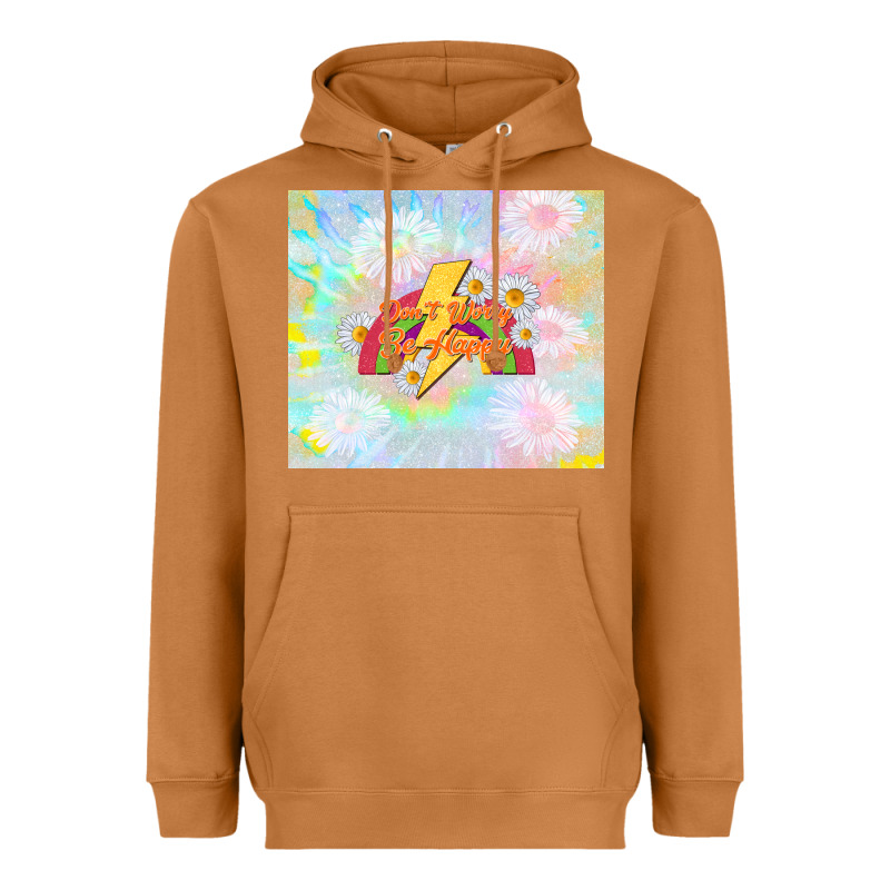 Don't Worry Be Happy Heavyweight Hoodie by TumblerDesignByShophia | Teevron