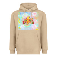 Mushroom don't worry be happy Heavyweight Hoodie - TumblerDesignByShophia