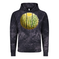 Cloud Black golden barrel cactus Vintage Hoodie - LillyAllenDesigns