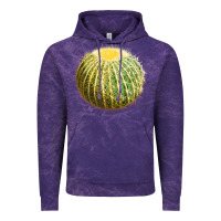 Cloud Purple golden barrel cactus Vintage Hoodie - LillyAllenDesigns