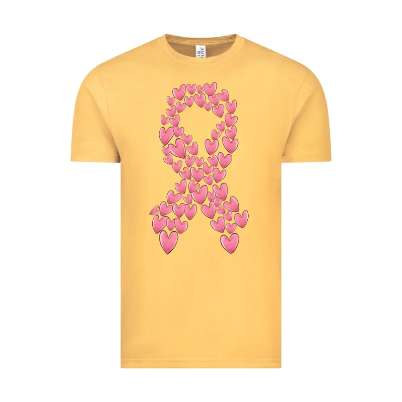 Breast Cancer Ribbon Vintage Tee by MaliasSmallBusiness | Teevron