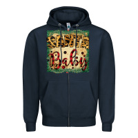 Navy Santa Baby Zipper Hoodie - Bettercallsaul