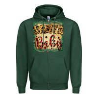 Sports Green Santa Baby Zipper Hoodie - Bettercallsaul