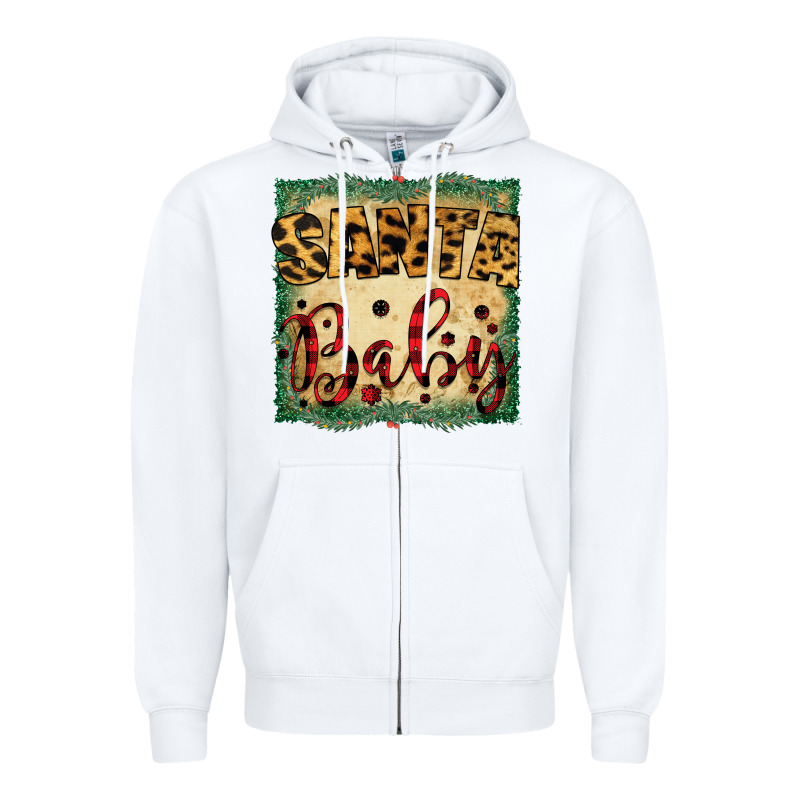 Santa Baby Zipper Hoodie by Bettercallsaul | Teevron
