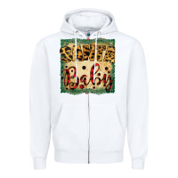 White Santa Baby Zipper Hoodie - Bettercallsaul