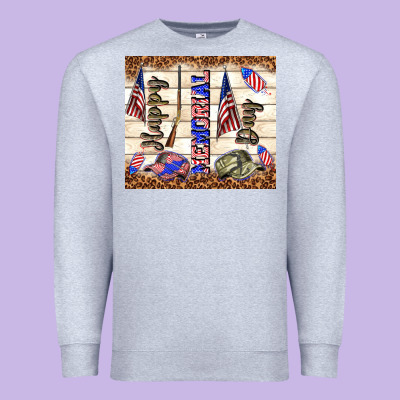 Happy Memorial Day Premium Sweatshirt Designed By Tumblerdesignbyshophia