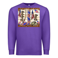 Purple happy memorial day Premium Sweatshirt - TumblerDesignByShophia