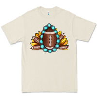 Bone football gemstone sunflower Premium Tee - JahusDesignShop