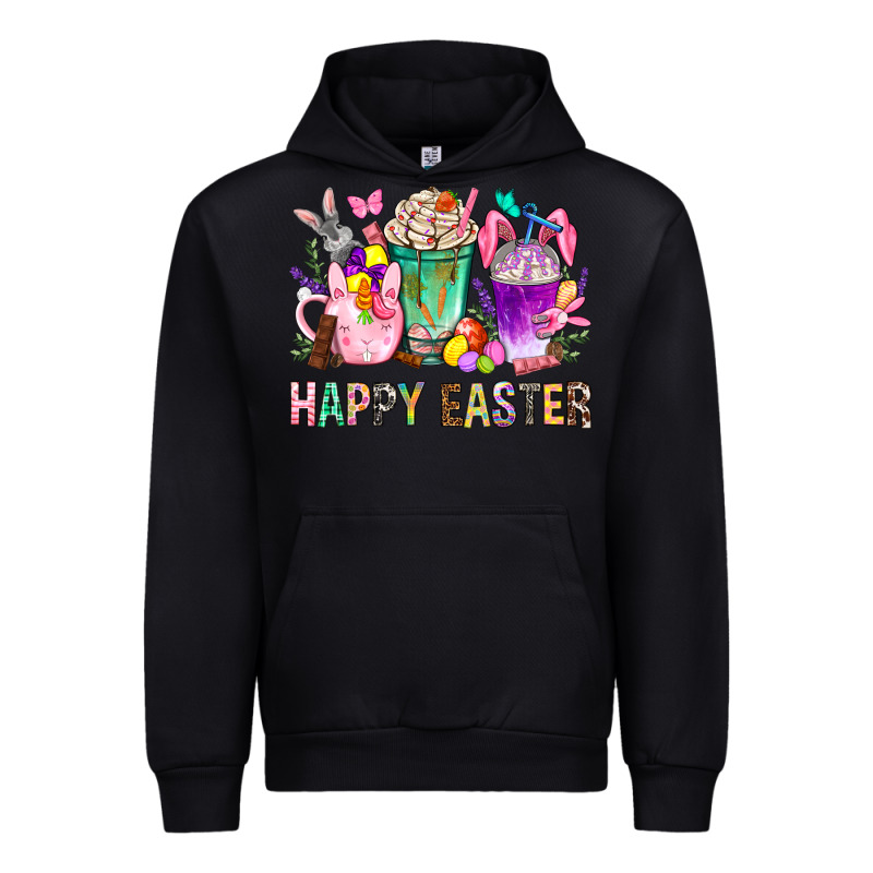 Happy Easter Coffee Cups With Bunny Urban Hoodie by BundleAndBundleShop | Teevron