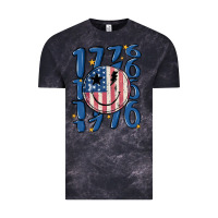 Cloud Black 1776 Vintage Tee - MaliasSmallBusiness