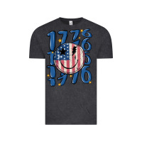 Vintage Black 1776 Vintage Tee - MaliasSmallBusiness