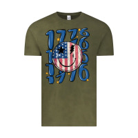 Vintage Olive 1776 Vintage Tee - MaliasSmallBusiness