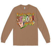 Toasted Coconut rockin that school year Long Sleeve Tee - NancyCooperArtShop