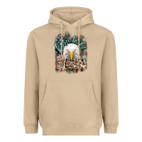 Mushroom Born to be free 4th of july Heavyweight Hoodie - HowdyJamesFarm