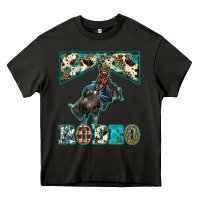 Asphalt western rodeo bullfighter Heavy Core Tee - BarkalooDesign