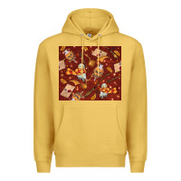 Antique Gold wizard items with glitter Premium Hoodie - TumblerDesignByShophia