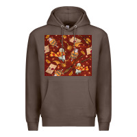 Coffee wizard items with glitter Premium Hoodie - TumblerDesignByShophia