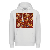 Dove Grey wizard items with glitter Premium Hoodie - TumblerDesignByShophia