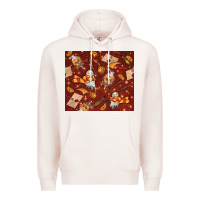 Pale Pink wizard items with glitter Premium Hoodie - TumblerDesignByShophia