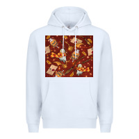 White wizard items with glitter Premium Hoodie - TumblerDesignByShophia