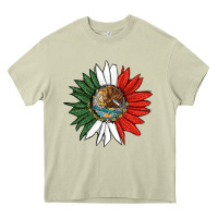 Mossy mexico sunflower Heavy Core Tee - HRA Design Shop