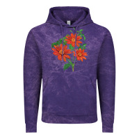 Cloud Purple tithonia fiesta del sol sunflower Vintage Hoodie - LillyAllenDesigns