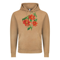 Vintage Camel tithonia fiesta del sol sunflower Vintage Hoodie - LillyAllenDesigns