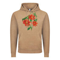 Vintage Coffee tithonia fiesta del sol sunflower Vintage Hoodie - LillyAllenDesigns