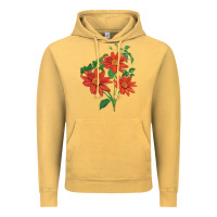 Vintage Mustard tithonia fiesta del sol sunflower Vintage Hoodie - LillyAllenDesigns