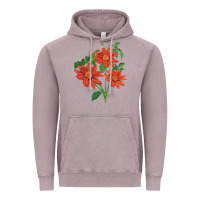 Vintage Zinc tithonia fiesta del sol sunflower Vintage Hoodie - LillyAllenDesigns