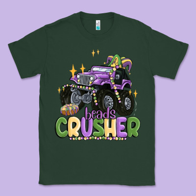 Beads Crusher Classic Tee Designed By Maliassmallbusiness