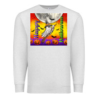 Oatmeal Heather happy halloween Premium Sweatshirt - TumblerDesignByShophia