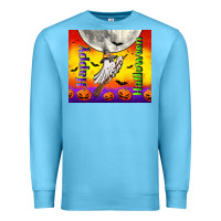 Ocean Blue happy halloween Premium Sweatshirt - TumblerDesignByShophia