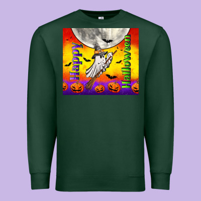 Happy Halloween Premium Sweatshirt Designed By Tumblerdesignbyshophia