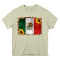 Mossy mexico flag background Heavy Core Tee - HRA Design Shop