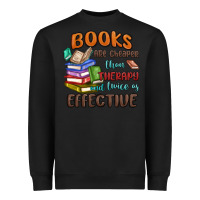 Black books are cheaper than therapy Heavyweight Sweatshirt - MaliasSmallBusiness