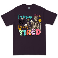 Plum im trying but im very tired Premium Tee - Artiststas
