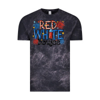 Cloud Black red white boujee Vintage Tee - MaliasSmallBusiness