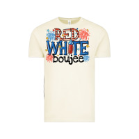 Vintage Arctic red white boujee Vintage Tee - MaliasSmallBusiness