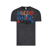 Vintage Black red white boujee Vintage Tee - MaliasSmallBusiness