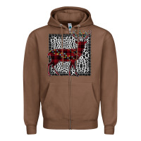 Chestnut Christmas Deer Zipper Hoodie - Bettercallsaul