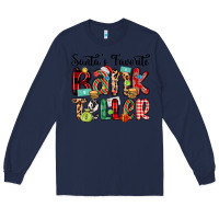 Navy santa s favorite bank teller Long Sleeve Tee - MaliasSmallBusiness